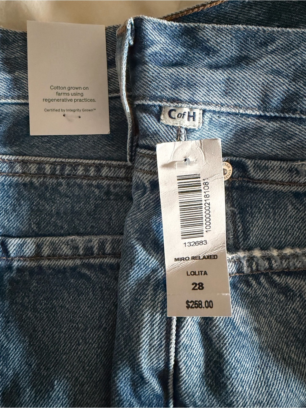 Citizens Of Humanity Light Blue Washed Flare Jeans - Picture 3 of 5
